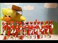 【パペットで遊ぶよ】戦隊ヒーローたちが消えた？　Disappear powerangers　play with a puppet