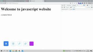 JavaScript Tutorial:  Loop , while, do while Array  #13 kameshwar sah