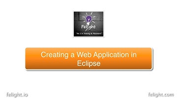 [Eclipse IDE] Creating a Web Application in Eclipse