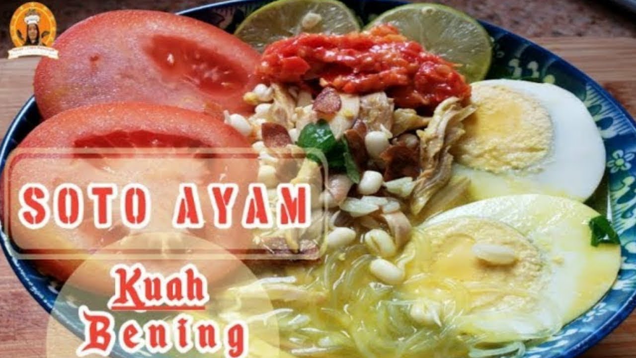 resep soto ayam kuah bening enak YouTube