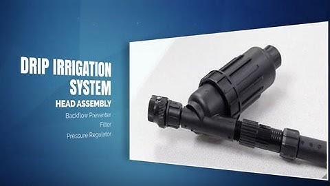 DIG Drip Zone Head Assembly: Connecting to a Faucet