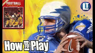 FOOTBALL STRATEGY / How To PLAY / AVALON HILL / CLASSIC BOARD GAME / RETRO GAMING NIGHT screenshot 5