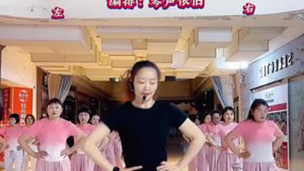 《希望所有人都快乐》健身操，不跑不跳不卷腹，适合大体重 久坐 腰粗的每天跟练！