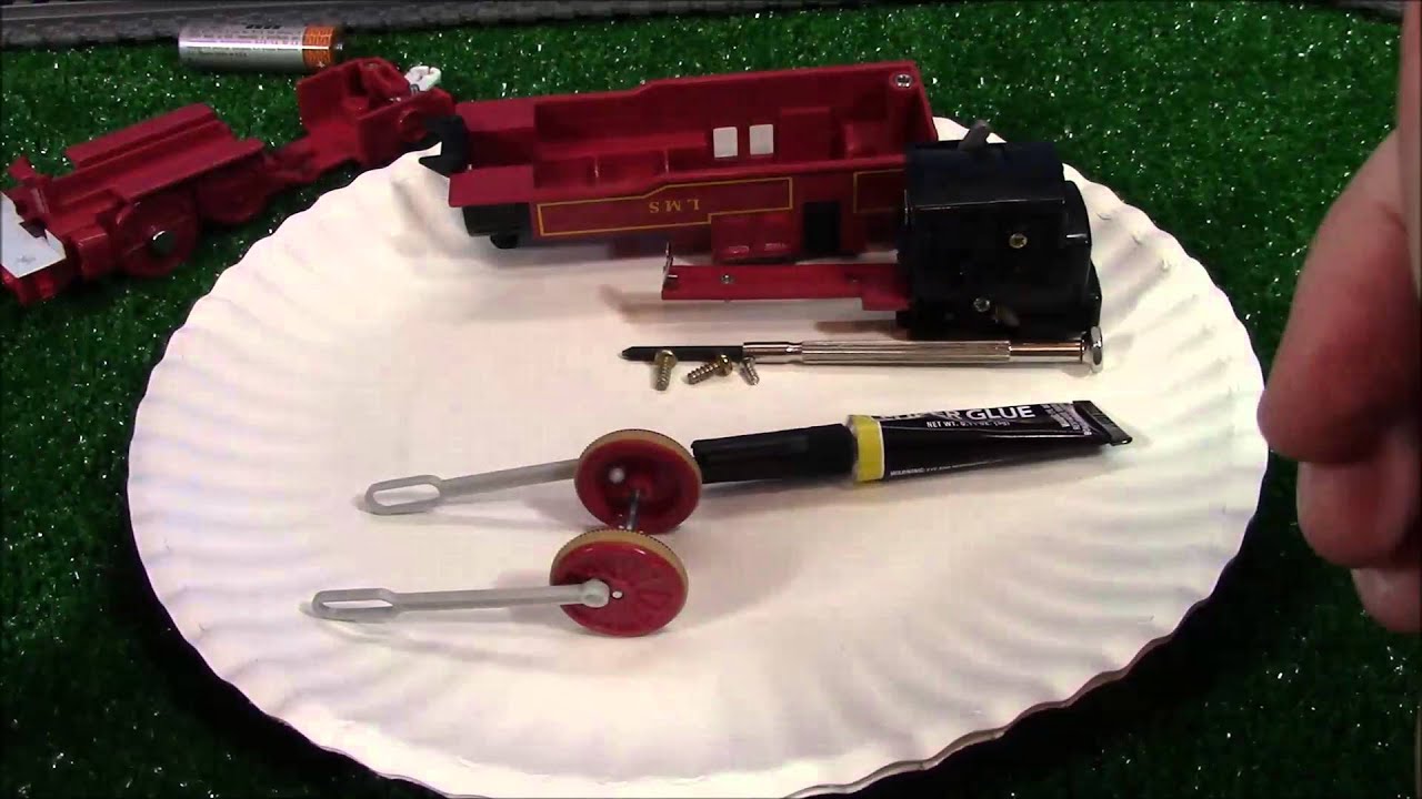 Arthur Repair - Thomas and Friends (TOMY) slipping axle gear repair  - 1.5x speed