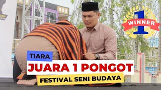 Juara 1 Kompetisi Pongot | Festival Seni Budaya Gayo Lues 2022