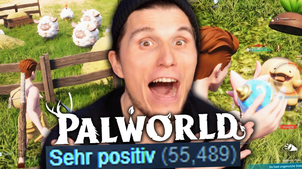 Wenn ARK & Pokemon ein Kind hätten, wäre es PALWORLD