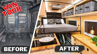 LUXURY VAN TOUR - our dream off-grid van