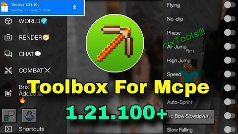Toolbox For MCPE 1.21.100+ (Latest version) 🔥|| Toolbox for mcpe latest version 💪🏻