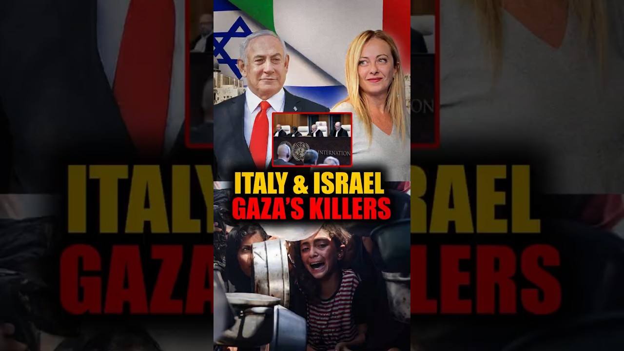 Италия предстанет перед Международным уголовным судом: Мелони обвиняется в пособничестве геноциду...