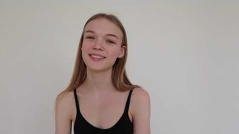 Model intro video | Example of introduction for Modeling Agency application | Tutorial & How to