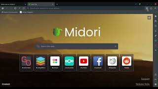 Search Engines Available in Midori Browser screenshot 4