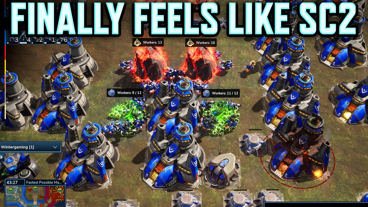 HUGE RTS BATTLE - Fastest Map Possible - Stormgate