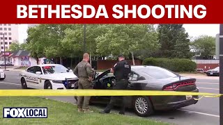 Man shot and killed in Bethesda hotel parking lot, suspect on the run