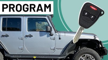 How To Program a Jeep Key With Only One Key (EASY)