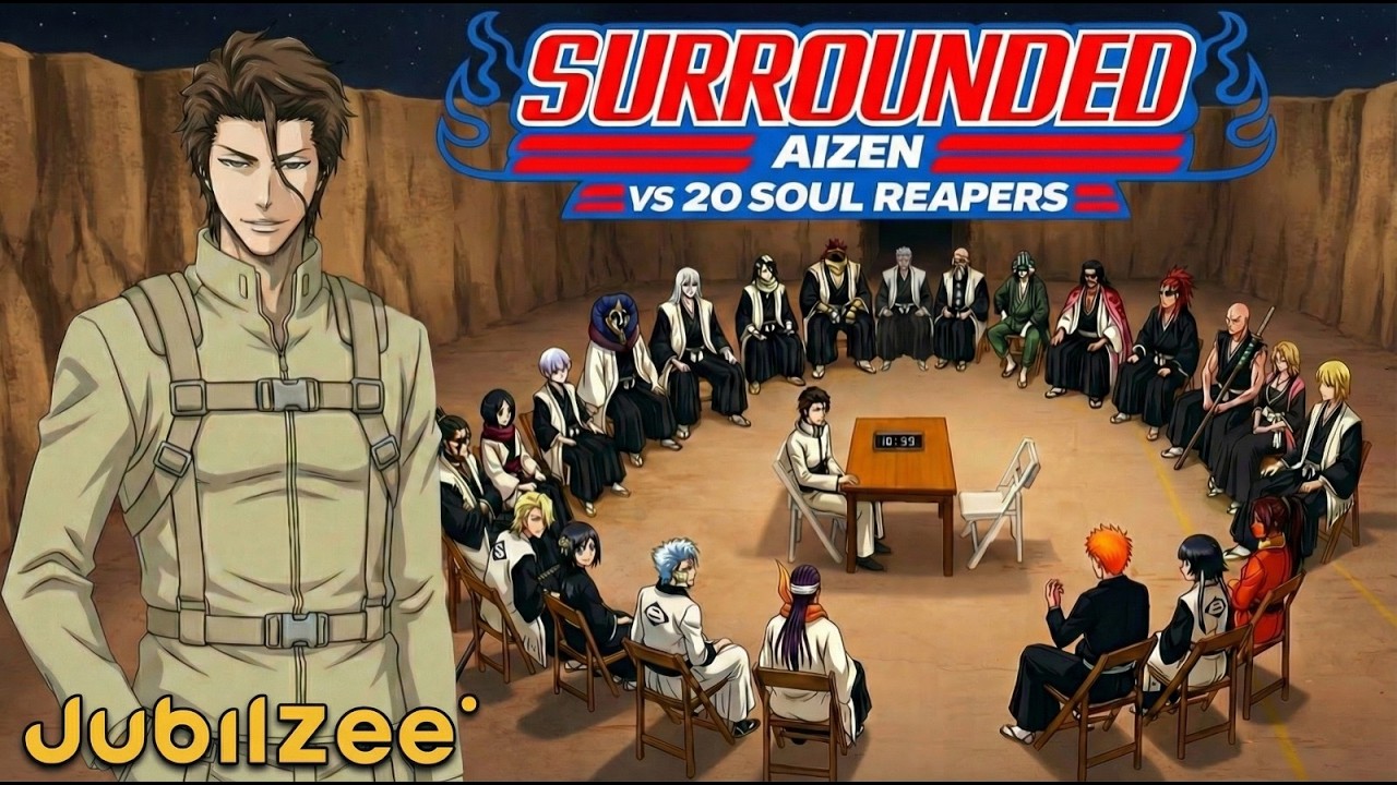 Aizen VS 20 Soul Reapers (Jubilee Parody)