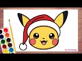 How to Draw Christmas Pokémon