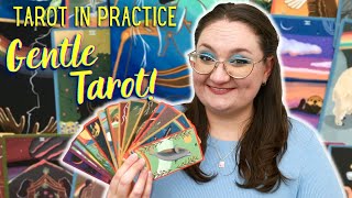 TAROT IN PRACTICE with the GENTLE TAROT! 🐋 Example tarot readings, spreads & exercises