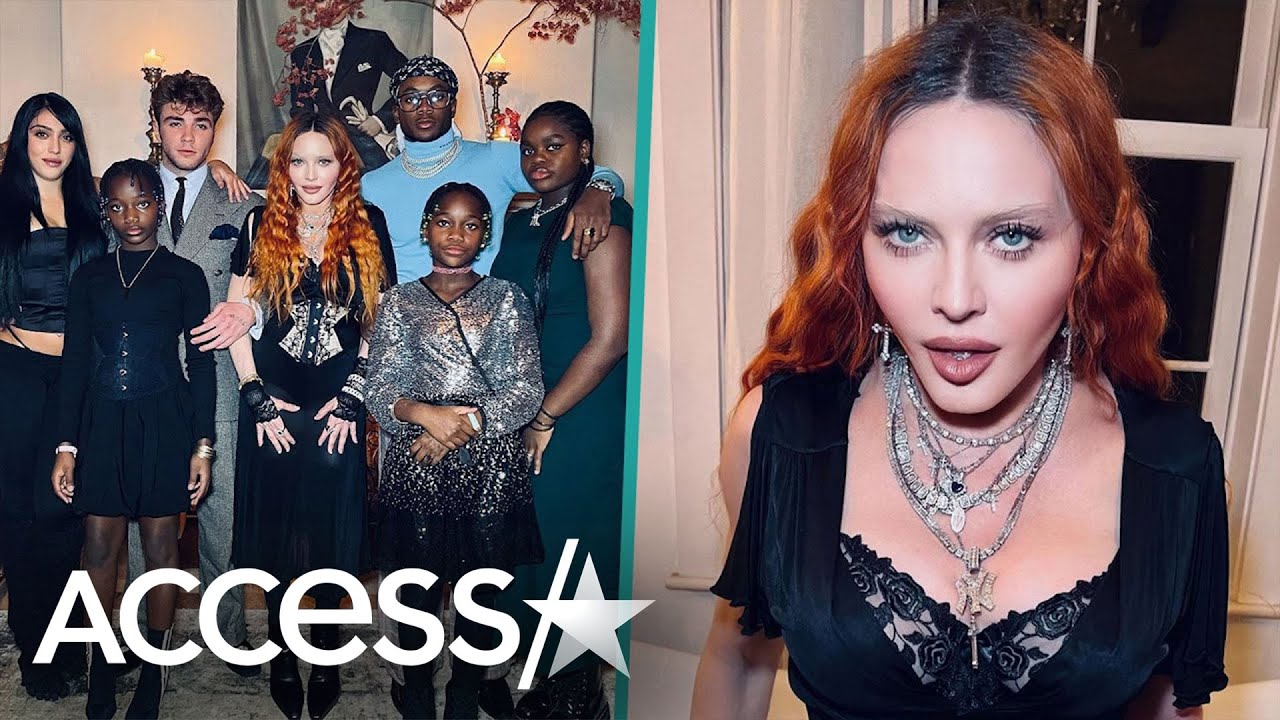 Madonna Shares Rare Family Photo With All 6 Children For Thanksgiving: 'What I'm Thankful For'