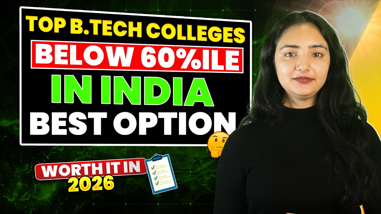Low JEE Score?😢 | Top Engineering Colleges for Below 60%ile in JEE Mains🎓 | Fees & Placements | ROI