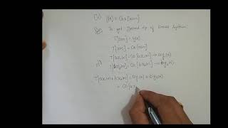 M2L5 - Linearity Property of a System - Lecture 5