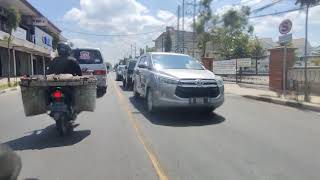 Kota Bojonegoro Siang Hari Musim Kemarau....