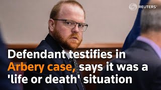 Defendant Travis McMichael testifies in Arbery case, says it was a 'life or death' situation