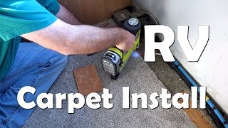 RV Renovation and Remodel - Final Carpet Install &amp; New Gaming Chair from RecPro!