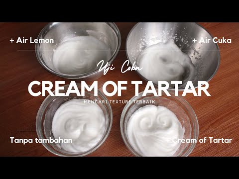 Cream Of Tartar In Whipped Cream