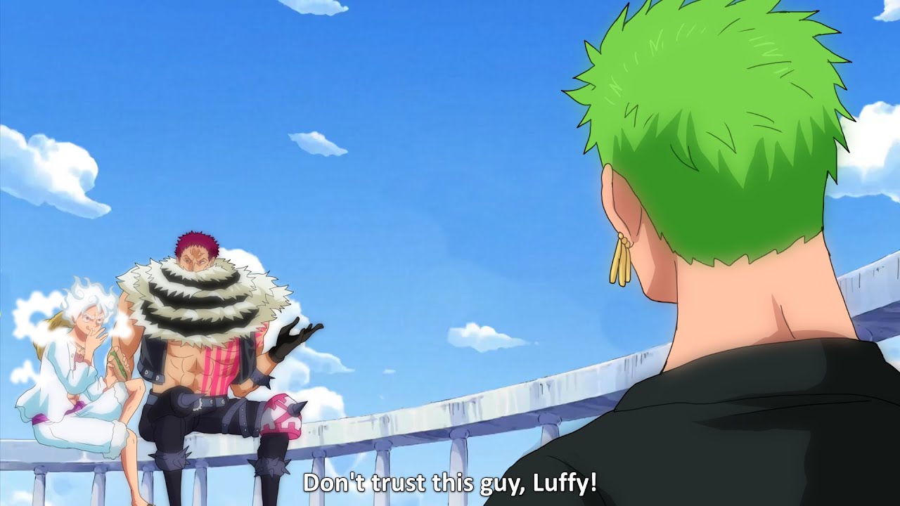 Zoro's Reaction When Katakuri Joins the Straw Hats to Take Revenge on Kuzan One Piece YouTube