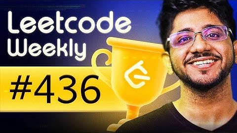 LIVE Leetcode Weekly 436 | Late Night Chill Stream | Community Classes