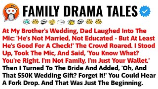 Details At My Brother's Wedding, Dad Laughed Into The Mic: 'He's Not Married, Not Educated - But At Least He Update