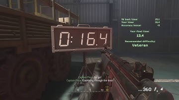 Modern Warfare Remastered F.N.G Course 13.4 Seconds