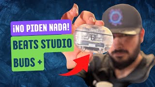 Beats Studio Buds Plus Clear ¡Son MAGNÍFICOS!