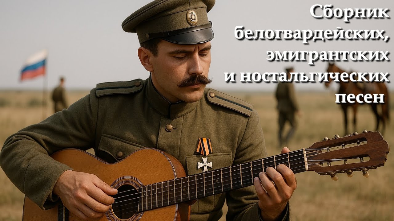 Сборник белогвардейских, эмигрантских и ностальгических песен | AI Song Music album