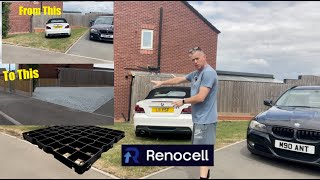 Laying A Plastic Matting Grid Driveway With Decorative Gravel DIY Net Worth