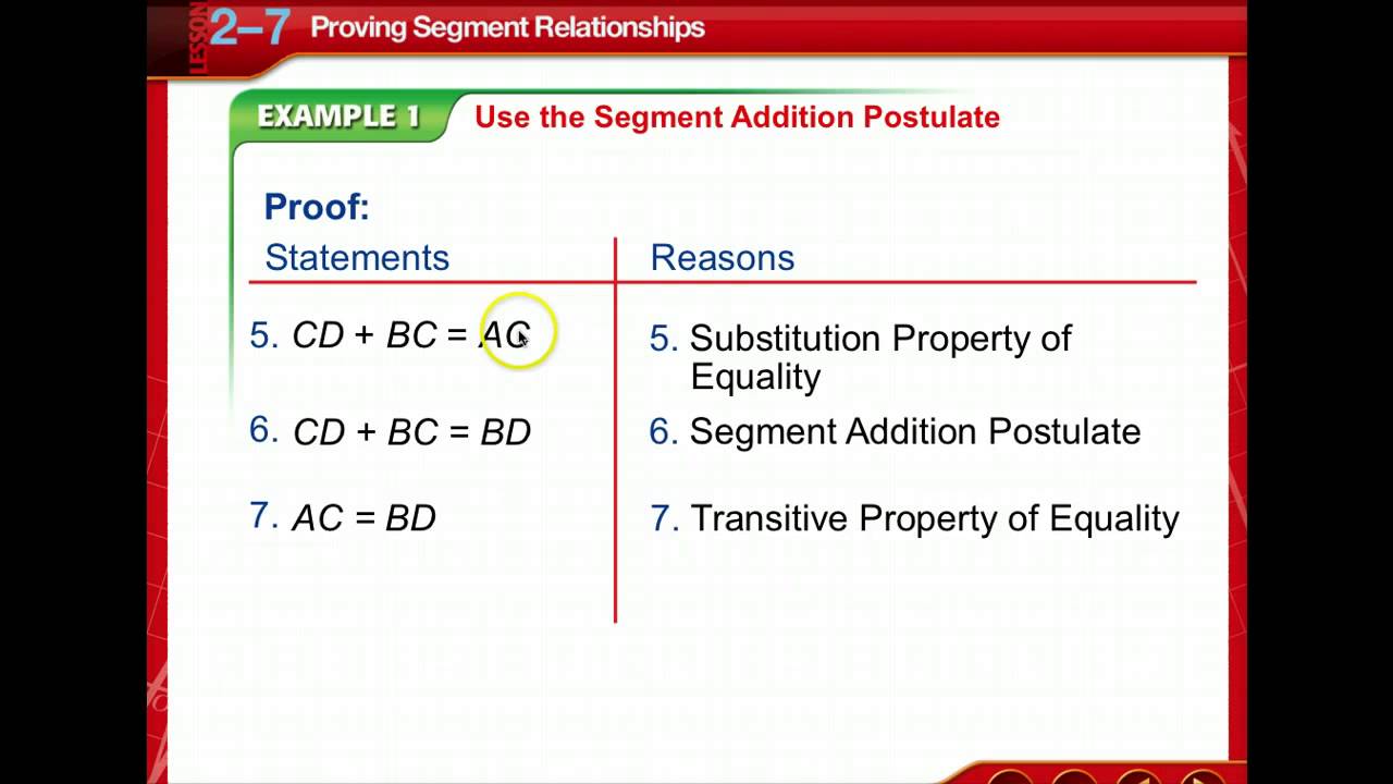 2 5 homework proving segment relationships