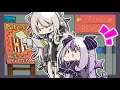 Botan bought popcorn for Laplus at the movie theater.【Animated Hololive/Eng sub】【Lui/Mio/Choco/Polka
