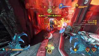 Doom Eternal - BATTLEMODE 8 second round - Archvile wall block
