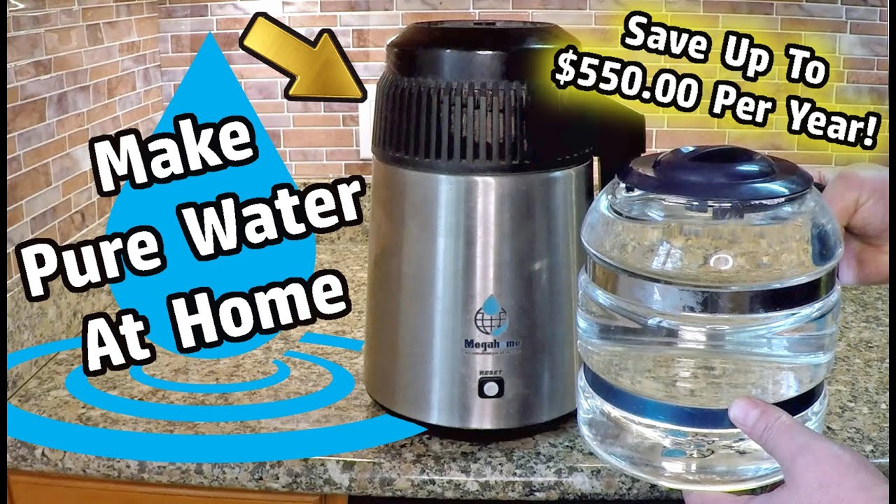 Complete Guide To At Home Water Distillation Using A Countertop Water  Distiller (Pure H2O) 