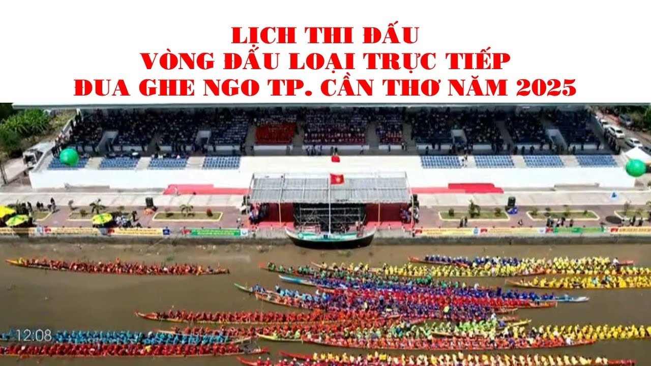 Lịch thi đấu vòng 32_đội 16_đội_tứ kết_bán kết và chung kết đua ghe ngo 2025