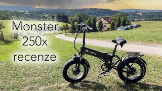 Monster 250x - projede prostě vše a tahá fakt parádně 😲. Závěrečná jízda 🚲