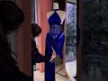 To order this royal blue gown DM reineecouture A striking couture silhouette crafted in luminous