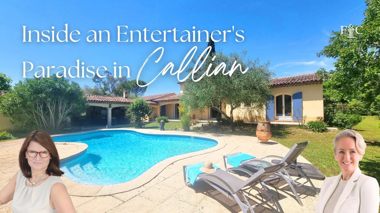 Inside an Entertainer's Paradise in Callian🌴