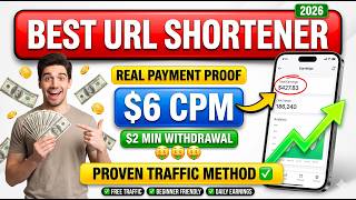 🚀 Best URL Shortener 2026 | Earn Up to $6 CPM with Urlpx