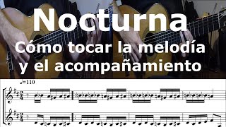 Nocturna - Como tocar melodía y acompañamiento - Milonga Julián Plaza