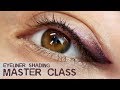 Master Class EYELINER shading in 3 colors! Black, brown and "champagne"