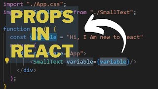 Props in ReactJS in Hindi | Understand props in React | ReactJS tutorial in Hindi 2023 #6