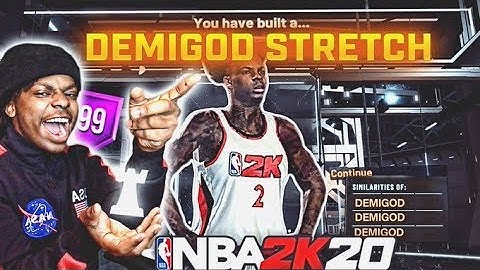 BEST STRETCH BIG PLAYMAKER On NBA 2K20! MY FIRST EVER STRETCH BIG BUILD EVER is a DEMIGOD!
