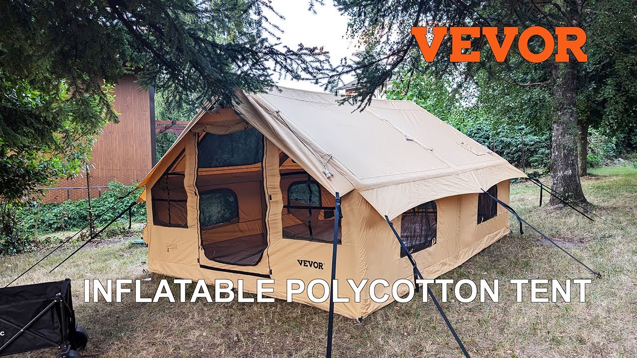 Vevor inflatable polycotton tent 5 - 8 people