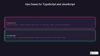 JavaScript vs TypeScript | Quick Explainer